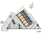 ★手数料０円★千葉市稲毛区天台６丁目 月極駐車場